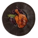 Gänsebraten mit Rosmarin und Rotkohl