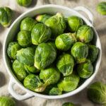 Rosenkohl in einer Schale
